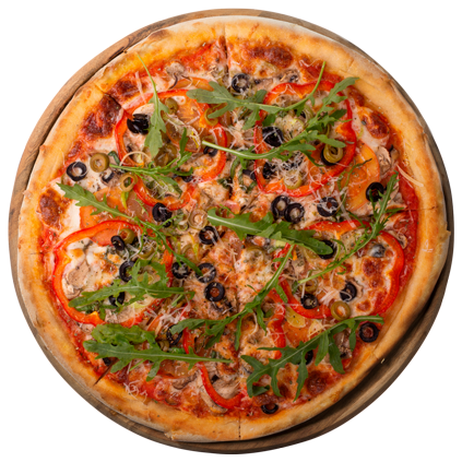 Пицца "Вегетарианская" с бортом